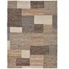 Tapis naturel tissé à la main Beige 70x140 cm