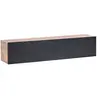Beliani - Meuble tv Mural Minimaliste Etagère de Rangement Multimédia ...
