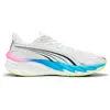 Chaussures Puma Velocity NITRO 4 Blanc Bleu SS26, Taille 42 - EUR