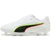 Bottes de football puma king 20 play fg/ag blanc enfant 36 108735 01