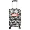 Undercover Valise cabine 55cm Marvel Avengers noir et blanc - 4 roues pivotantes