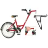 Troisième roue sans vitesse avec roue libre Roland Rouge TU 630230
