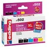Edding EDD-502 Cartouche de toner Compatible Noir, Cyan, Magenta, Jaun...