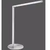 JUST LIGHT. Lampe de table LED Dawda, intensité variable, acier