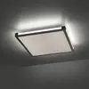 JUST LIGHT. Plafonnier LED Mario 45x45cm, dimmable, RGBW