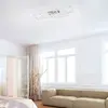 Leuchten Direkt JUST LIGHT. Plafonnier LED Iven, dim, acier, 95x51,5cm