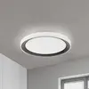 Leuchten Direkt LOLA Smart Disc plafonnier LED noir/blanc, RGBW