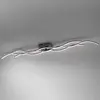 Leuchten Direkt JUST LIGHT. Plafonnier LED Wave 3 000 K 137,5x16 cm noir
