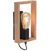 JUST LIGHT. Applique Frame en bois