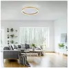 Paul Neuhaus JUST LIGHT. Plafonnier LED Ritus, Ø 39,3cm laiton mat