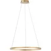 JUST LIGHT. Suspension LED Ritus, Ø 58,5cm, laiton mat