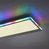 JUST LIGHT. Plafonnier LED Galactica, CCT, RVB 100x25 cm