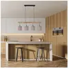 JUST LIGHT. Suspension Green Tribu, abat-jour papier, 4 lampes