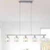 JUST LIGHT. Suspension Accor, à 5 lampes