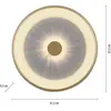 JUST LIGHT. Plafonnier LED Vertigo, CCT, Ø 61,5 cm, laiton