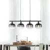Lampe à suspendre noire, verre fumé, H 120 cm