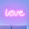 JUST LIGHT. Applique murale LED Neon Love, USB