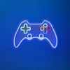 JUST LIGHT. Applique murale LED Neon Gamer, USB