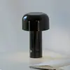 JUST LIGHT. Lampe à poser LED rechargeable Agnes, noir, fer, CCT