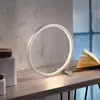 JUST LIGHT. Lampe de table LED Mini Ritus, Ø 25 cm, fer