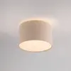 JUST LIGHT. Plafonnier Green Duro, textile, beige