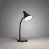 JUST LIGHT. Lampe de table LED Pixie, plastique, noir