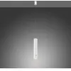 JUST LIGHT. Suspension LED rechargeable Attach, blanc, fer