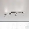 JUST LIGHT. Plafonnier LED LOLAsmart Bileda, à 4 lampes, noir