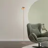 SCHÖNER WOHNEN Lampadaire LED rechargeable Bellies, couleur or, IP54