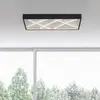 JUST LIGHT. GmbH JUST LIGHT. plafonnier LED Mikado, 60 x 30 cm, noir