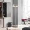 Schöner Wohnen lampe sur pied Ali, brise sable, fer, E27