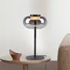 Schöner Wohnen lampe à poser LED Sia, noir/gris fumé 3 000 K