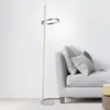 JUST LIGHT. GmbH JUST LIGHT. lampadaire LED Ritus argent fer variateur...