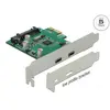 Carte PCI Express DeLock 90493 2x USB-C 3.2 Gen 1 5Gbps Low Profile