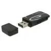 Lecteur de cartes Delock Mini USB 2.0 SD MicroSD 480 Mbit/s Noir