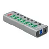 Delock 63264 Hub 7x USB 3.2 + USB 2.4A + USB-C PD