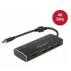Adaptateur USB C vers HDMI DELOCK 63931 4K Noir