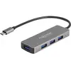 Delock 63173 DELOCK 4 Port USB 5 Gbps Hubmit USB Type-C Anschluss