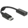 Delock 61849 Adaptateur DisplayPort 1.1 mâle - HDMI femelle passif noir