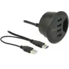 Concentrateur (hub) DeLock - 4 x SuperSpeed USB 3.0 - Noir
