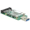 Delock konverter usb 3.0 a prise mâle > msata 62681