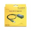 Delock - Adaptateur usb USB3.0 a - RJ45 Gigabit pièce (62121)