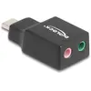 Delock Carte son externe USB-C 2.0
