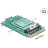Delock 64339 - Adapter Mini PCIe Stecker> M.2 Key A Slot (64339)