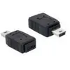 DeLOCK - 65155 - USB-Adapter mini male - USB micro A + B femelle