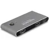 Delock 11486 commutateur écran, Clavier et Souris Anthracite