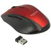 Souris optique sans fil 2.4 GHz Delock - Noir/Rouge - 5 boutons - 1600 dpi