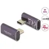Delock USB Adaptateur 40 Gbps USB Type-C PD 3.1 240 W mâle - femelle r...