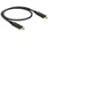 DeLOCK - Câble USB - USB-C (M) pour USB-C (M) - USB 3.1 Gen 2 - 3 A - 50 cm - noir