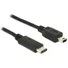 DeLOCK - Câble USB - 24 pin USB-C (M) pour mini-USB de type B (M) - USB 3.1 - 1 m - noir